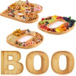 3pcs Halloween Charcuterie Board, BOO