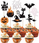 Rsstarxi 36 Pack Halloween Cupcake