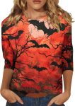 Halloween Shirts for Women Casual