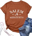 Halloween Shirts Women Witch Tshirts
