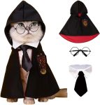 ANIAC 3PCS Halloween Dog Costume Cat