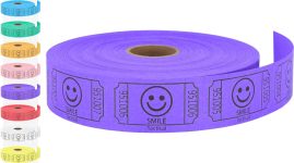 Tacticai 500 Raffle Tickets, Smile,