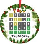 Wordle Ornament, Christmas Movie