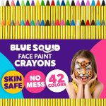 Blue Squid Face Paint Crayons for Kids -