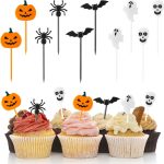 100pcs Plastic Halloween Toothpicks