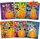 Halloween Stickers for Kids 24 Sheets