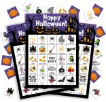 Halloween Bingo Games Autumn Party Games