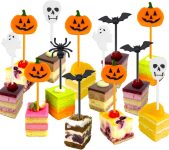 Tatuo 50 pcs Plastic Halloween Picks