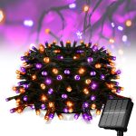 Solar Halloween Lights,39FT 100LED