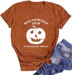 Yimoya Pumpkin Halloween 1978 T Shirt