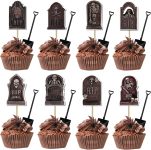 96PCS Halloween Cupcake Toppers with
