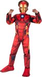 MARVEL Boys Deluxe Iron Man Costume,