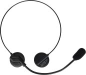Rubies Rock Star Headset with Mic, Black