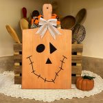 Meanplan Halloween Wooden Cutting Board