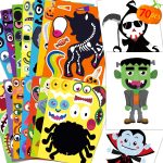 Moon Boat 70 Sheets Halloween Stickers
