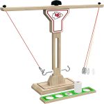 Wild Sports NFL Wooden Ring Swing Battle