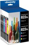 822XL Ink Cartridges Combo Pack