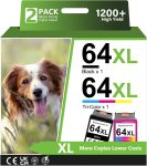 64XL Black and Color Ink Cartridge