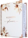 Beautiful Boho Wedding Planner Book and