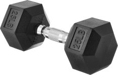 Amazon Basics Rubber Hex Dumbbell Hand