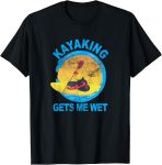 Kayaking Gets Me Wet Halloween Funny