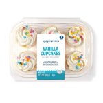 Amazon Grocery, Vanilla Cupcakes, 11.2